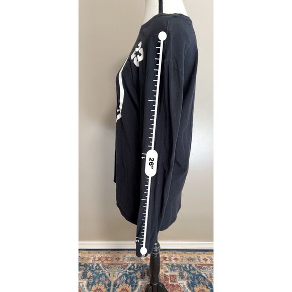Michael Jordan 23 Jumpman Long Sleeve black t-shirt. Size L. - Picture 5 of 7